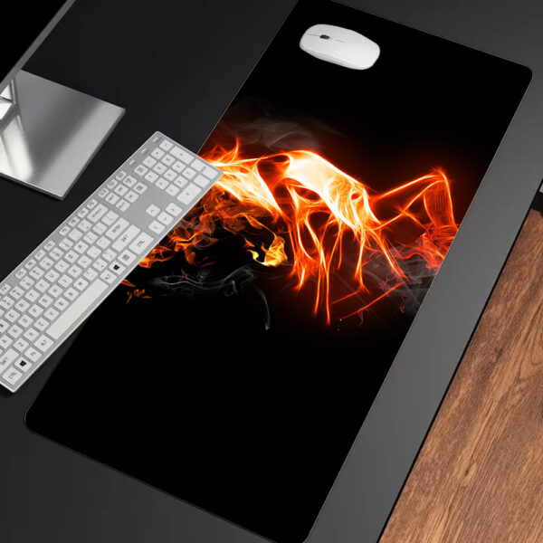 Digital Fire Mousepad Protect Desk Anti Slip Pad - Image 3