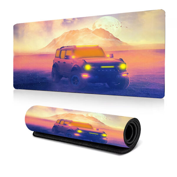 Sports Car Graffiti Animation Gaming Mouse Pad Large - Image 3