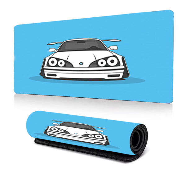 Mustang Sports Car Graffiti Animation Gaming Mouse Pad - Image 5